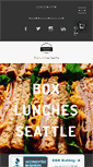 Mobile Screenshot of box-lunches.com